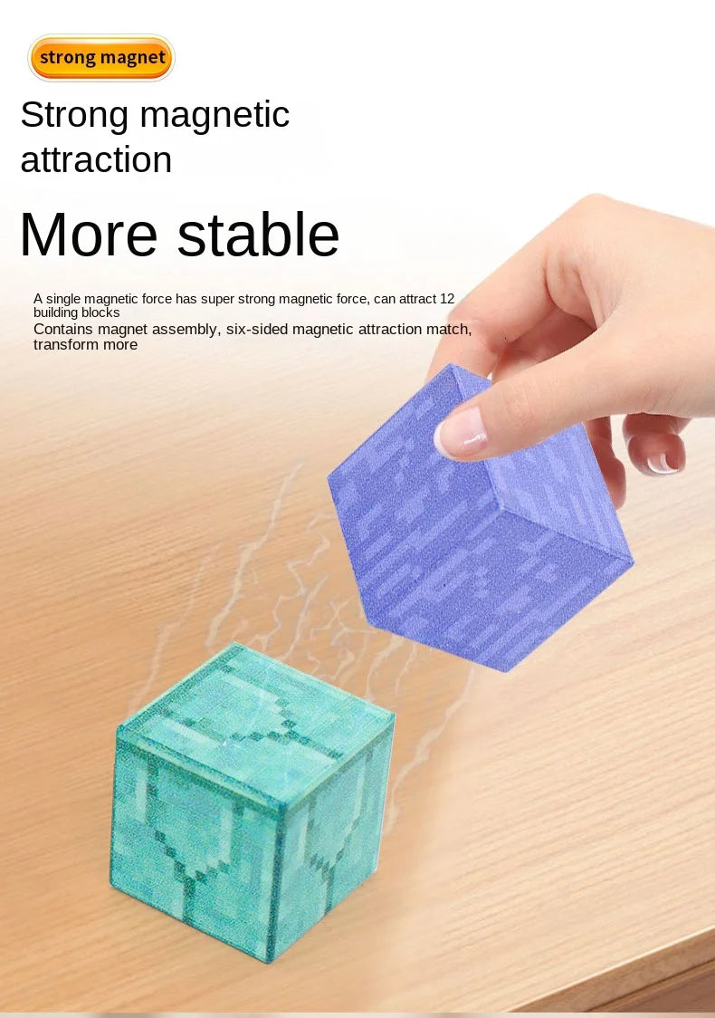 Magnetic Builder Blocks – Creative Construction Set for Kids