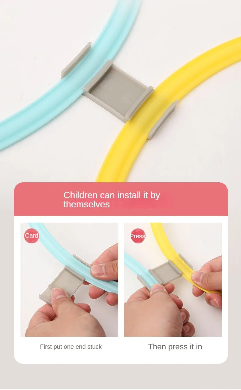 Kids Jump Ring Set – Outdoor Balance & Fitness Game (10 Rings)