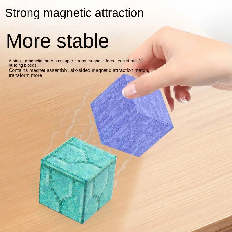 Magnetic Builder Blocks – Creative Construction Set for Kids
