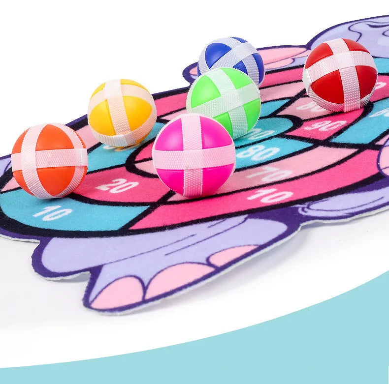 Montessori Animal Dart Board – Safe Sticky Ball Game for Kids (LIMITED STOCK!)
