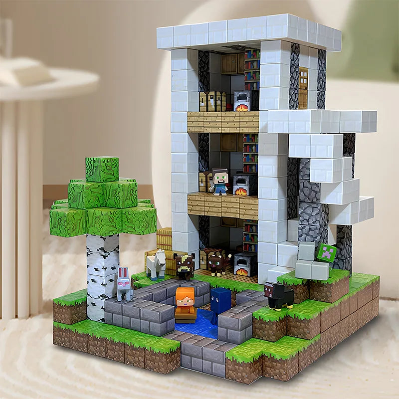 Magnetic Builder Blocks – Creative Construction Set for Kids